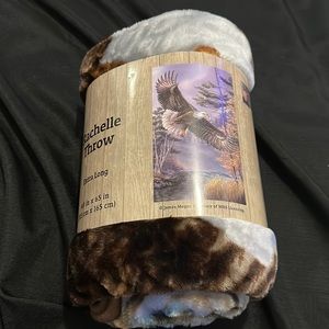 Rachelle Throw Wildlife-Soaring Eagle~Extra Long 40”x65”